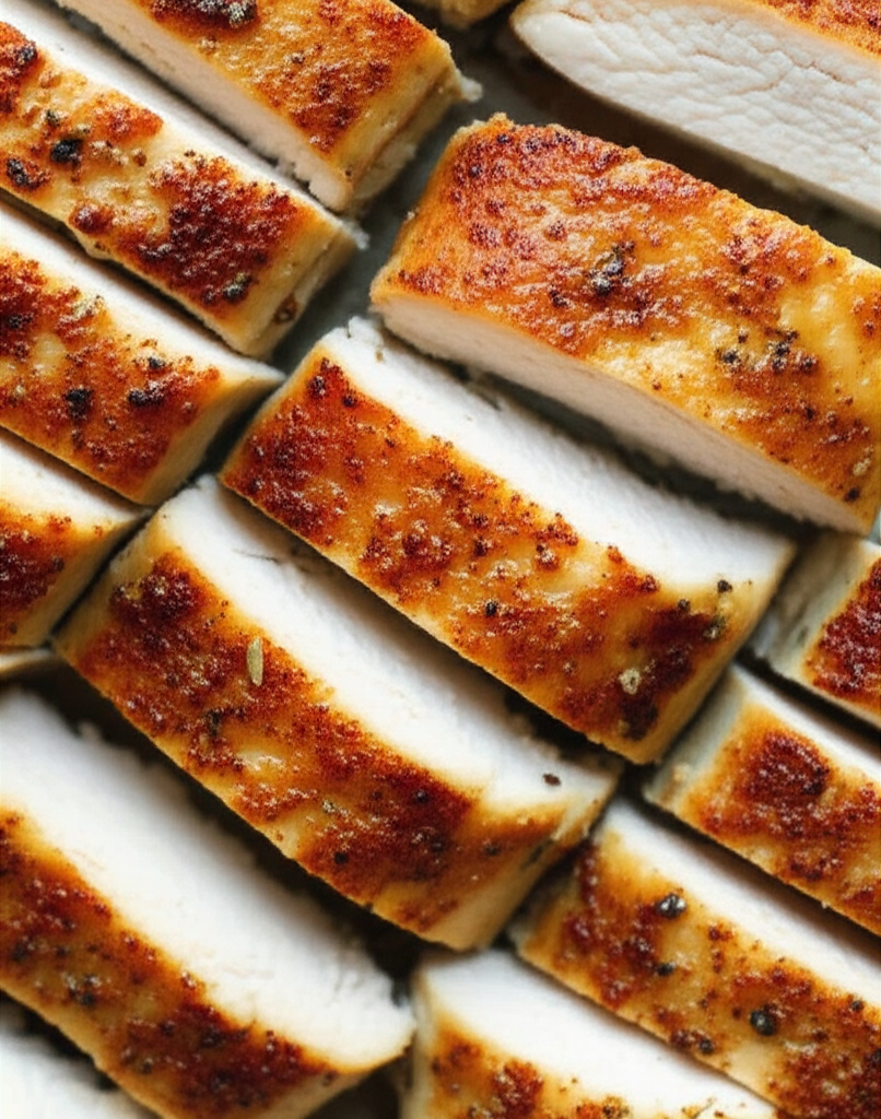 Pan-seared chicken breast